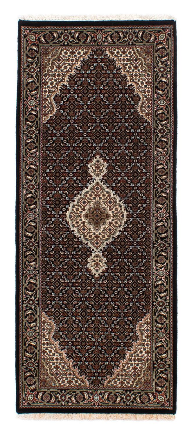 Runner Persisk matta - Tabriz - 195 x 79 cm - mörkblå