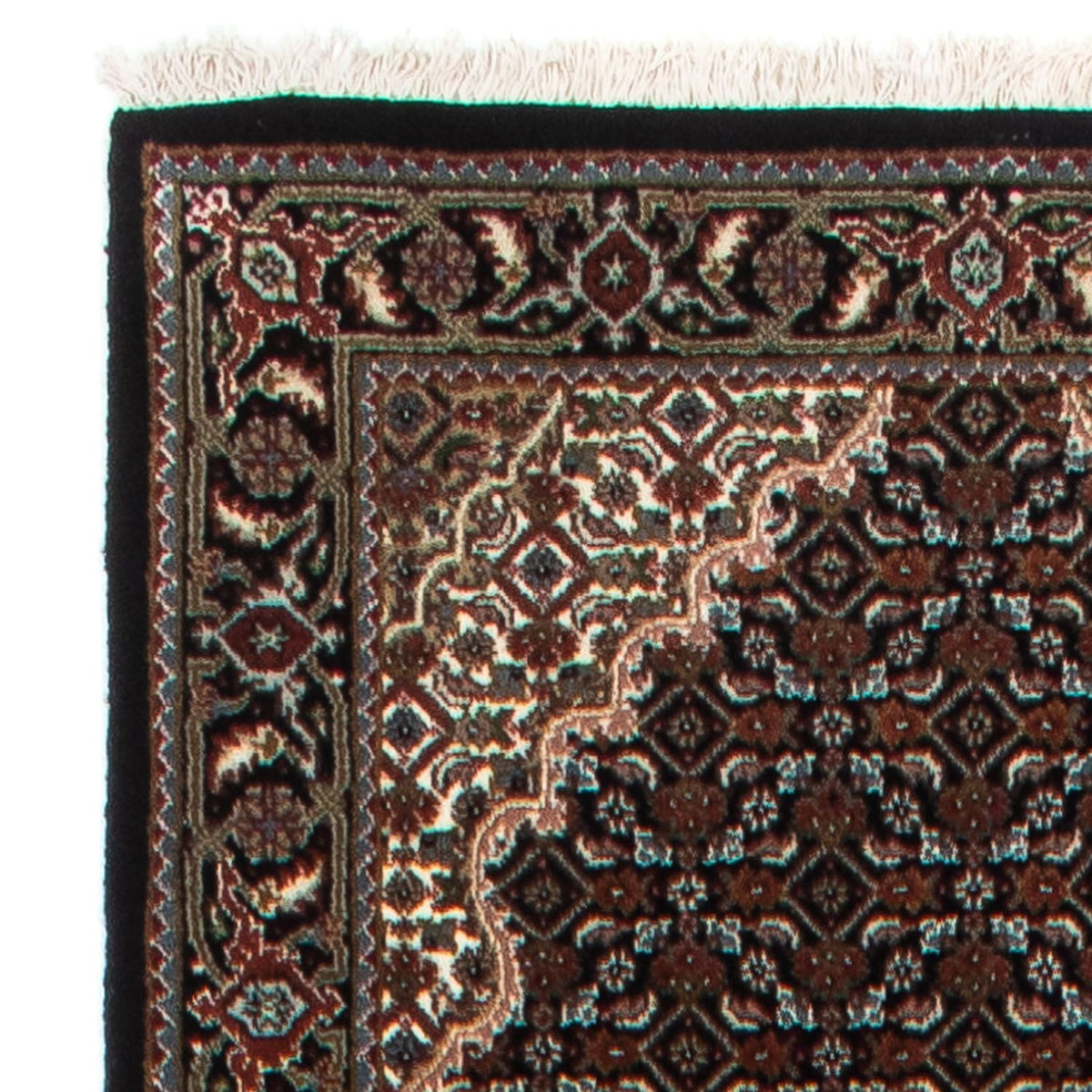 Runner Persisk matta - Tabriz - 393 x 83 cm - mörkblå