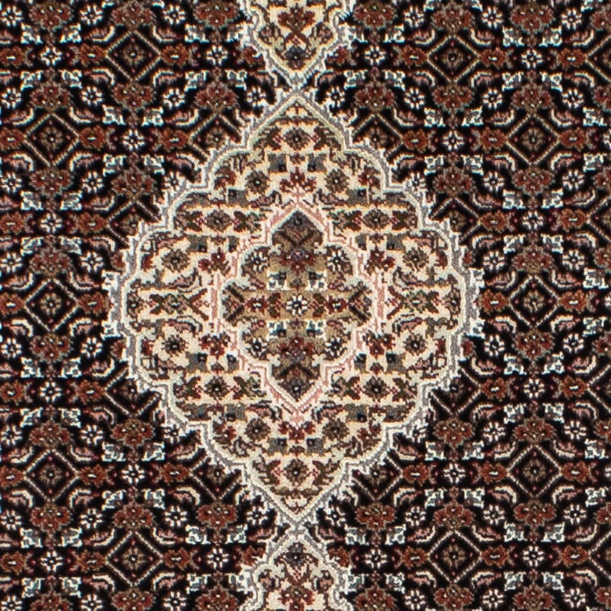 Runner Persisk matta - Tabriz - 396 x 82 cm - mörkblå