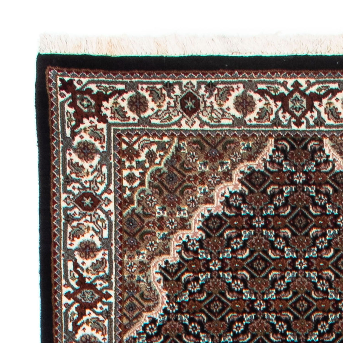 Runner Persisk matta - Tabriz - 396 x 82 cm - mörkblå