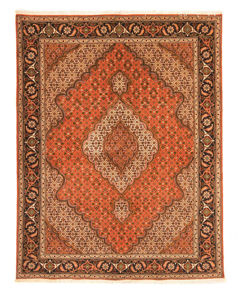 Persisk matta - Tabriz - 205 x 145 cm - rost