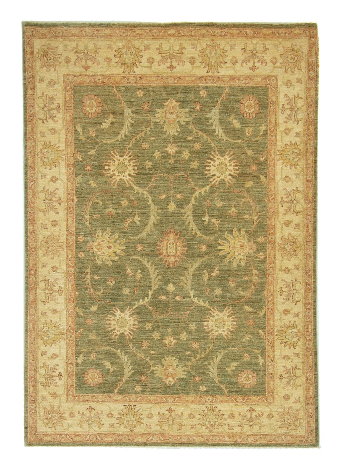 Ziegler Carpet - 205 x 151 cm - grön