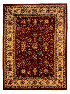 Ziegler Carpet - 392 x 308 cm - mörkröd