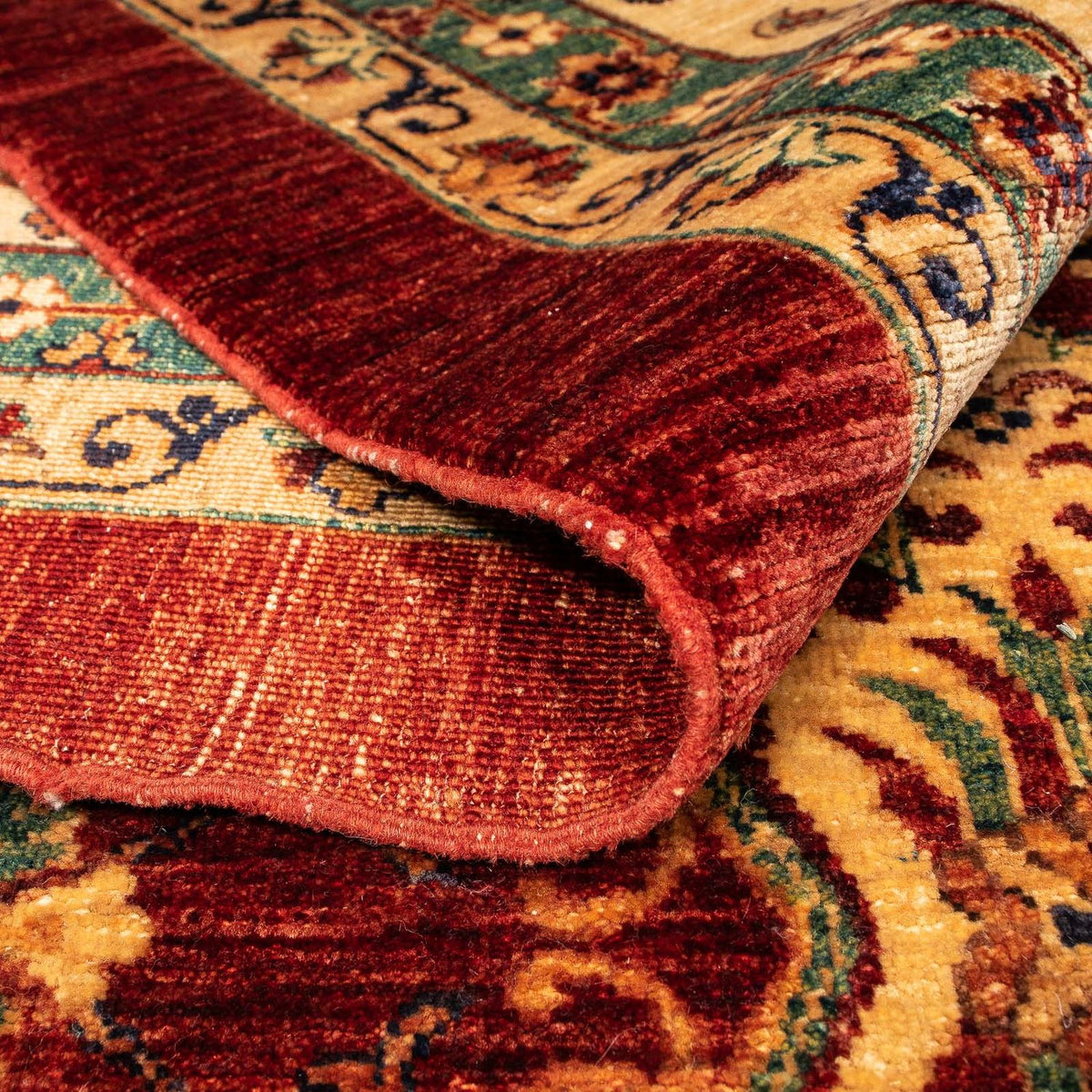 Ziegler Carpet - 392 x 308 cm - mörkröd