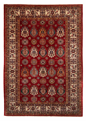 Ziegler Carpet - Kazak - 289 x 211 cm - mörkröd