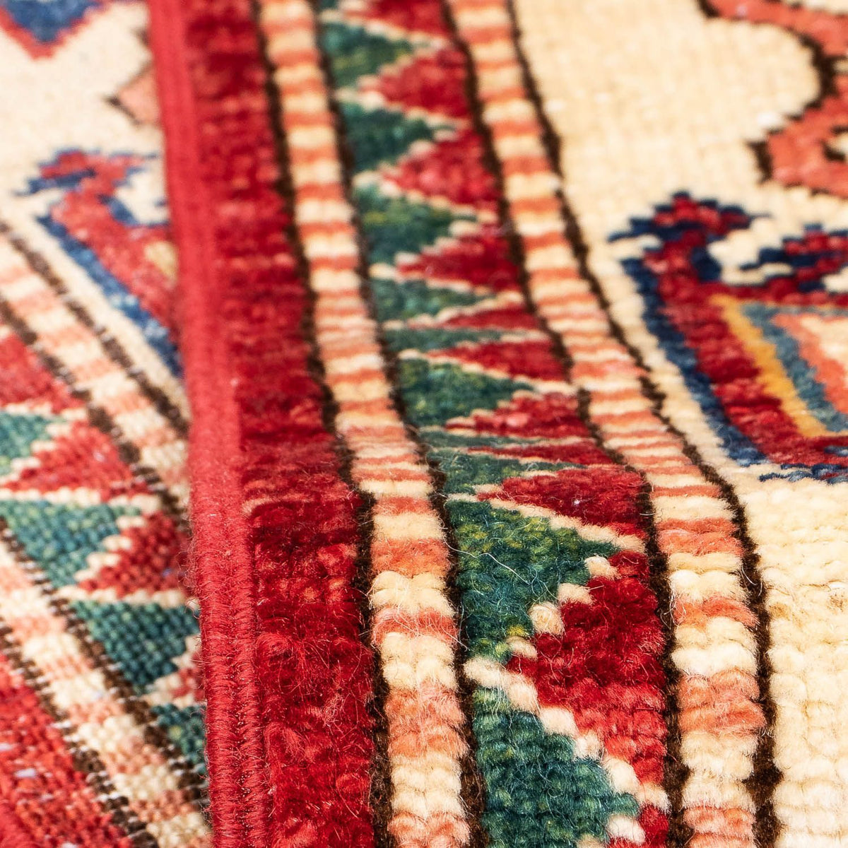 Runner Ziegler Carpet - Kazak - 312 x 77 cm - mörkröd