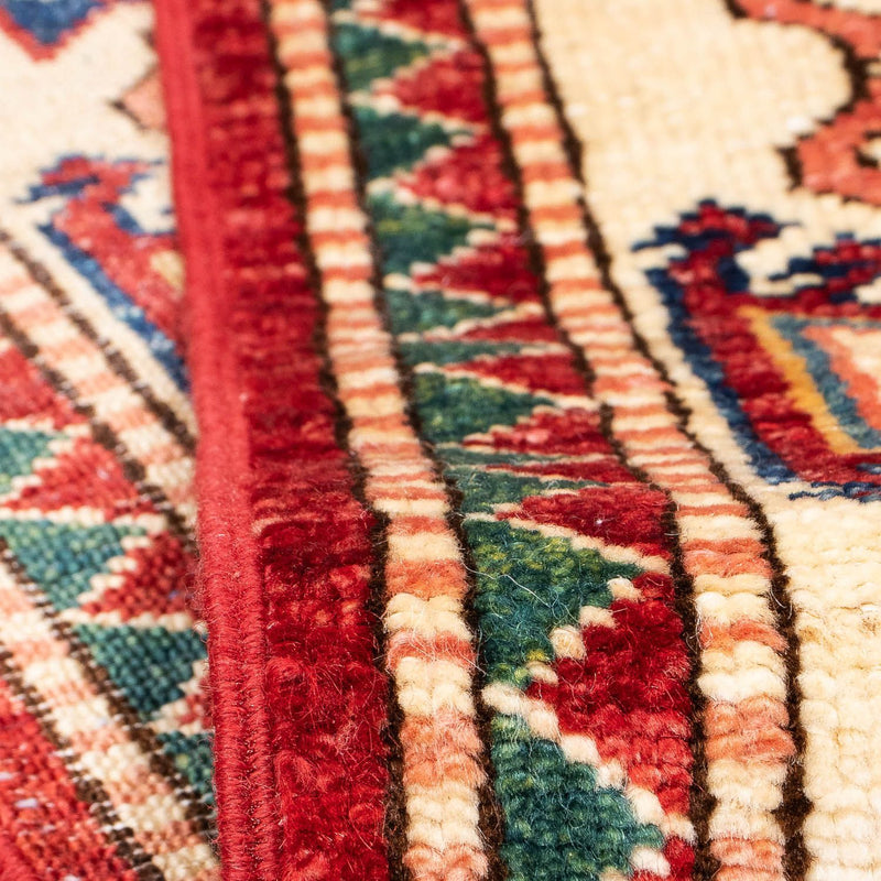 Runner Ziegler Carpet - Kazak - 312 x 77 cm - mörkröd