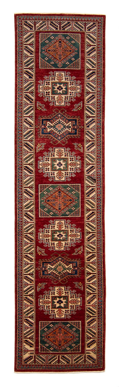 Runner Ziegler Carpet - Kazak - 327 x 79 cm - mörkröd