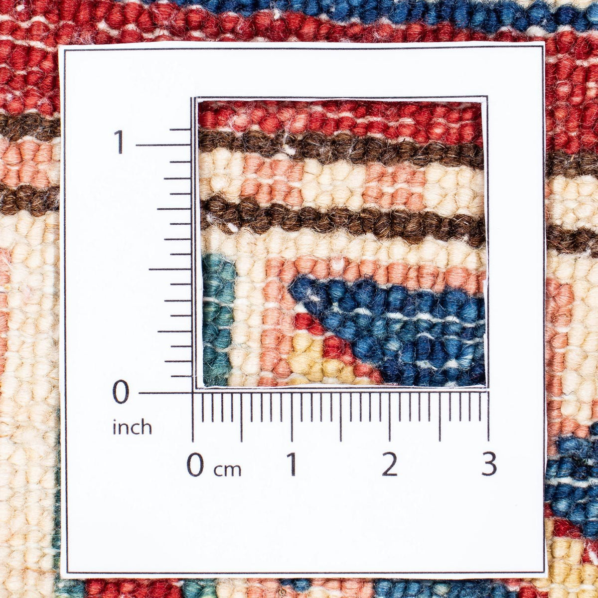 Runner Ziegler Carpet - Kazak - 327 x 79 cm - mörkröd