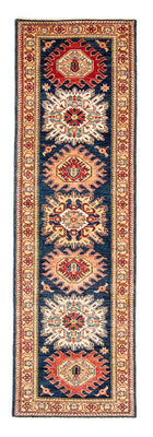 Runner Ziegler Carpet - Kazak - 252 x 77 cm - mörkblå