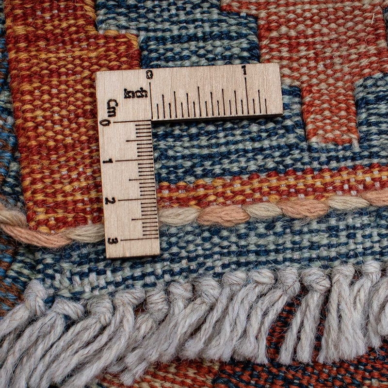 Kelim matta - trendig - 245 x 172 cm - flerfärgad