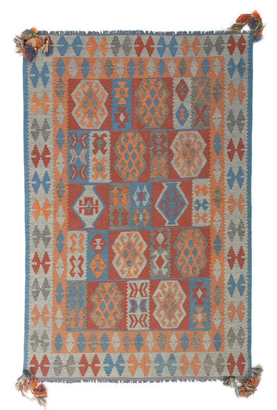 Modern kilim Mattan 172x252cm - Ullmatta