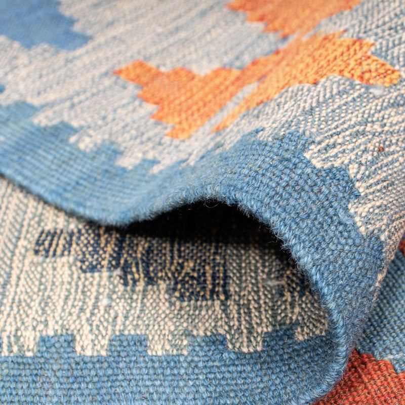 Kelim matta - trendig - 252 x 172 cm - flerfärgad