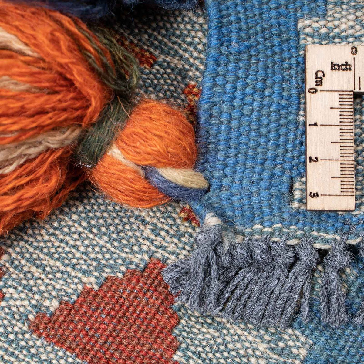 Kelim matta - trendig - 252 x 172 cm - flerfärgad