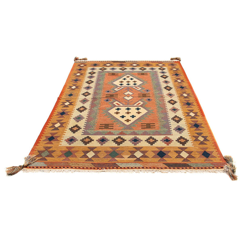Kelim Carpet - orientalisk matta - 205 x 144 cm - flerfärgad