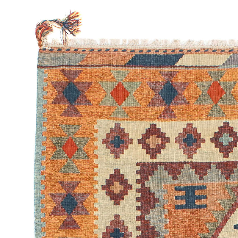 Kelim Carpet - orientalisk matta - 212 x 143 cm - flerfärgad