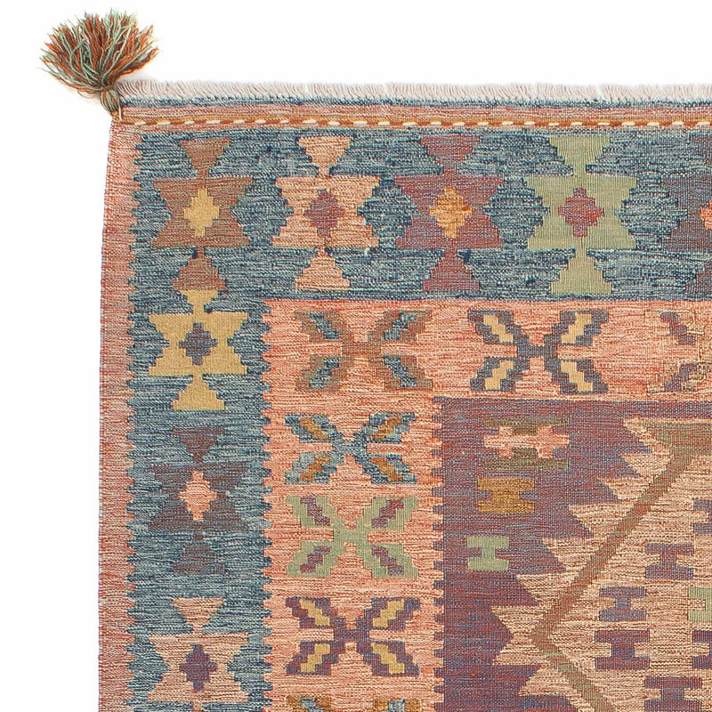 Kelim Carpet - orientalisk matta - 207 x 151 cm - flerfärgad