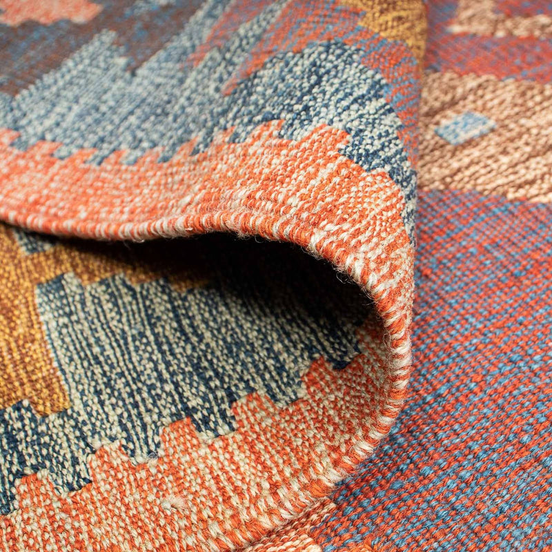 Kelim Carpet - orientalisk matta - 207 x 151 cm - flerfärgad