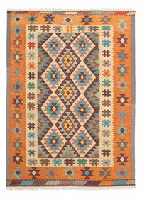 Kelim Carpet - orientalisk matta - 210 x 149 cm - flerfärgad – product image