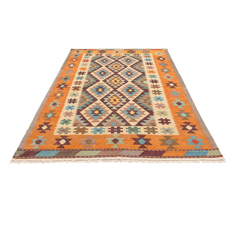 Kelim Carpet - orientalisk matta - 210 x 149 cm - flerfärgad