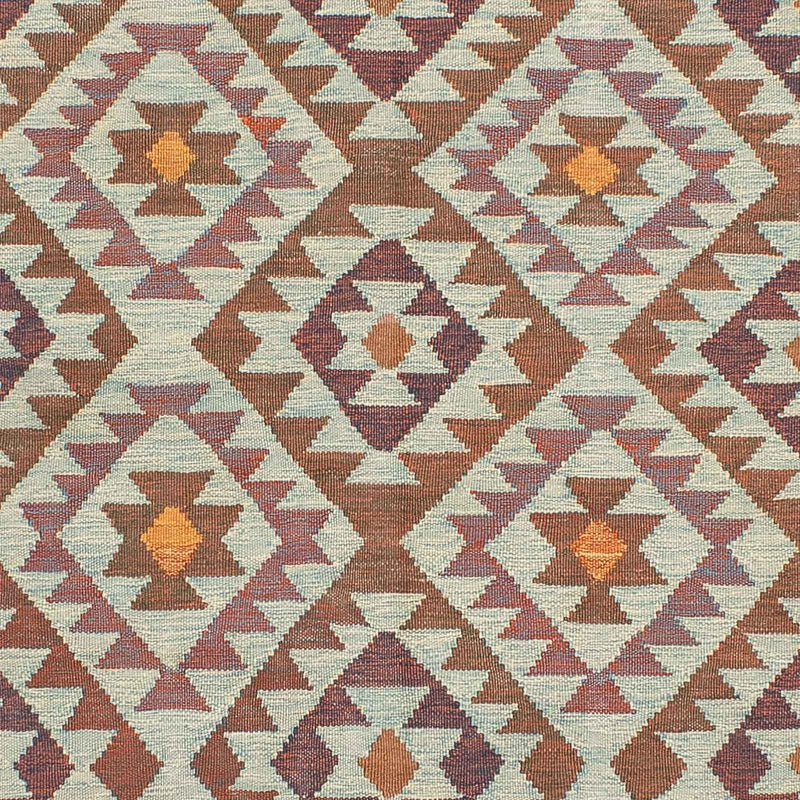 Kelim Carpet - orientalisk matta - 197 x 144 cm - flerfärgad
