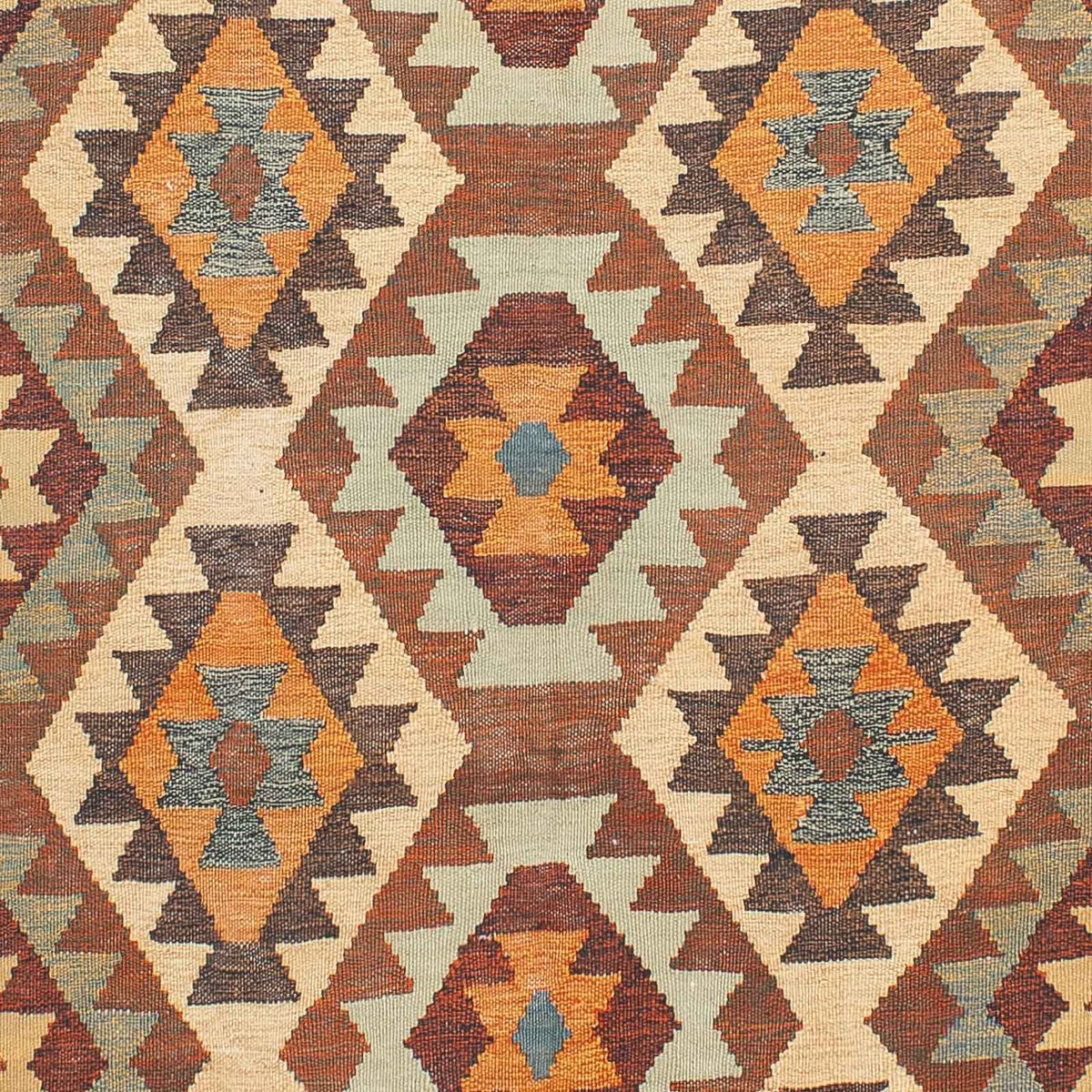 Kelim Carpet - orientalisk matta - 212 x 152 cm - flerfärgad