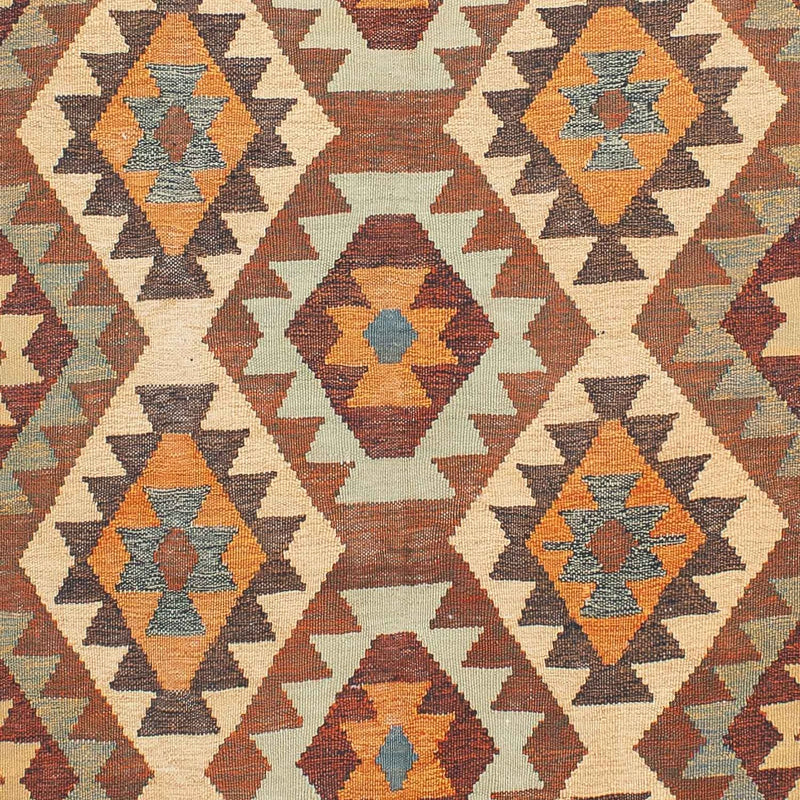 Kelim Carpet - orientalisk matta - 212 x 152 cm - flerfärgad