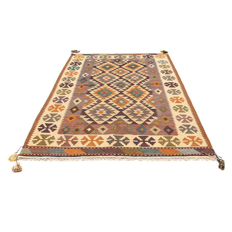 Kelim Carpet - orientalisk matta - 210 x 145 cm - flerfärgad