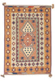 Modern kilim Mattan 208x143cm - Ullmatta