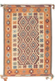 Modern kilim Mattan 203x146cm - Ullmatta