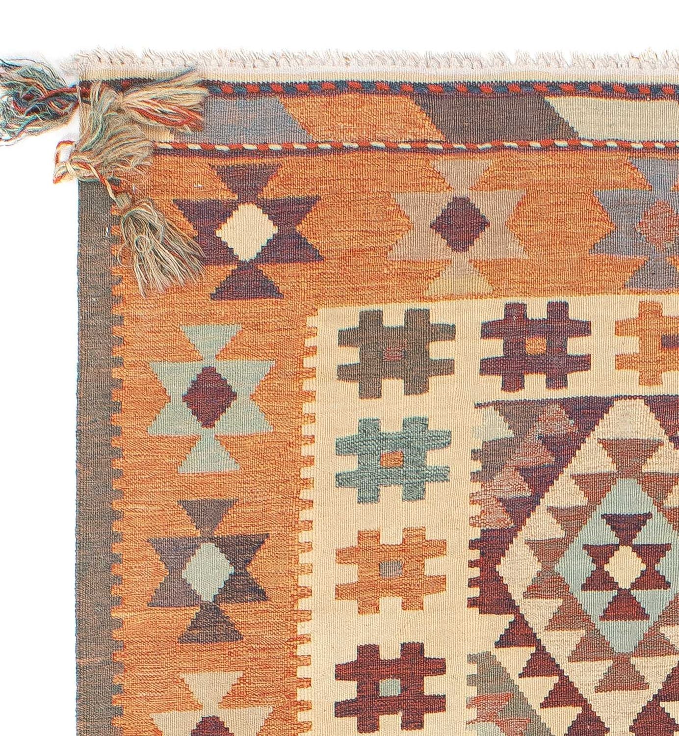 Modern kilim Mattan 203x146cm - Ullmatta