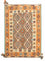 Kelim Carpet - orientalisk matta - 208 x 148 cm - flerfärgad
