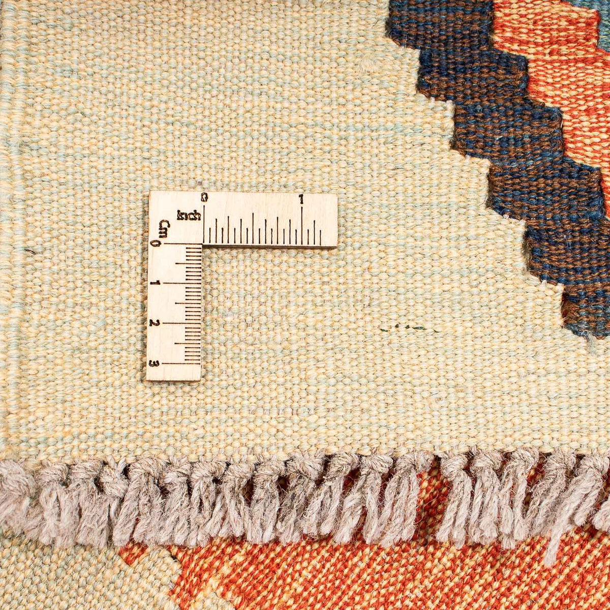 Kelim Carpet - orientalisk matta - 205 x 158 cm - flerfärgad