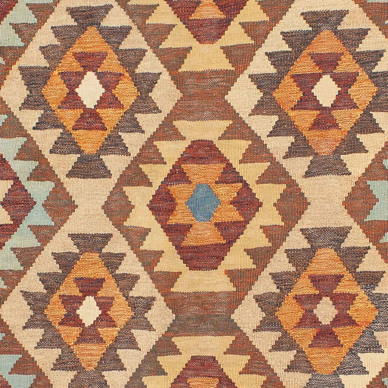 Kelim Carpet - orientalisk matta - 208 x 154 cm - flerfärgad