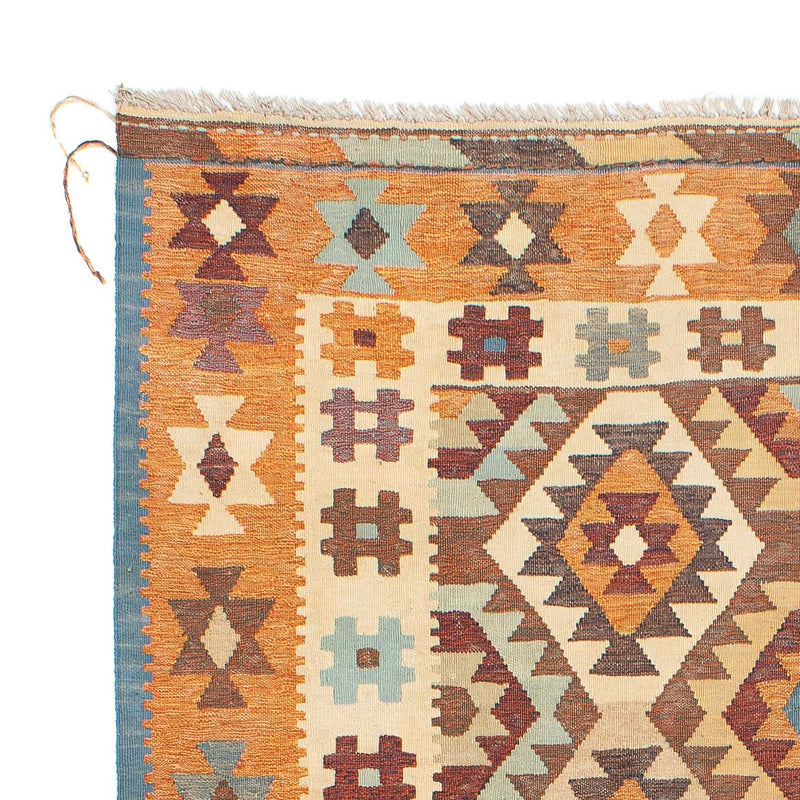 Kelim Carpet - orientalisk matta - 208 x 154 cm - flerfärgad