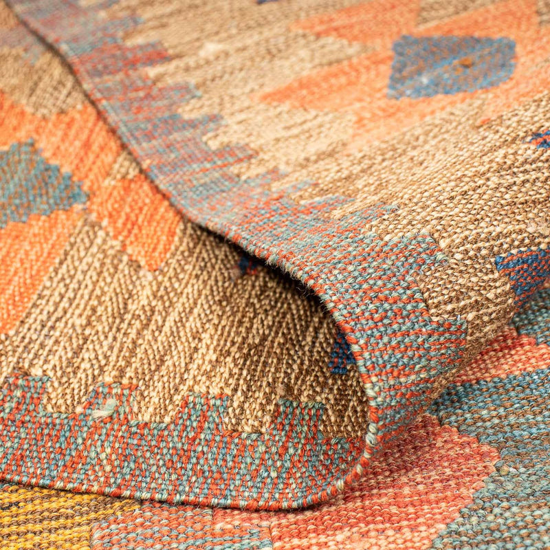 Kelim Carpet - orientalisk matta - 211 x 148 cm - flerfärgad