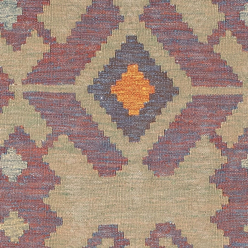 Kelim matta - trendig - 211 x 161 cm - flerfärgad