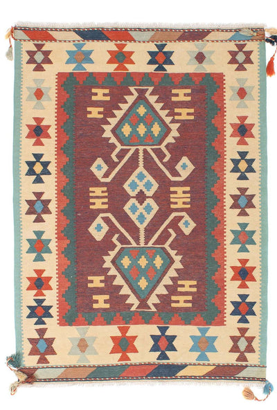 Modern kilim Mattan 121x181cm - Ullmatta