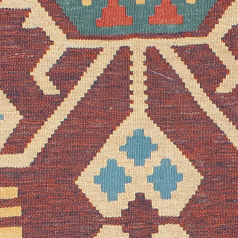 Kelim matta - trendig - 181 x 121 cm - flerfärgad