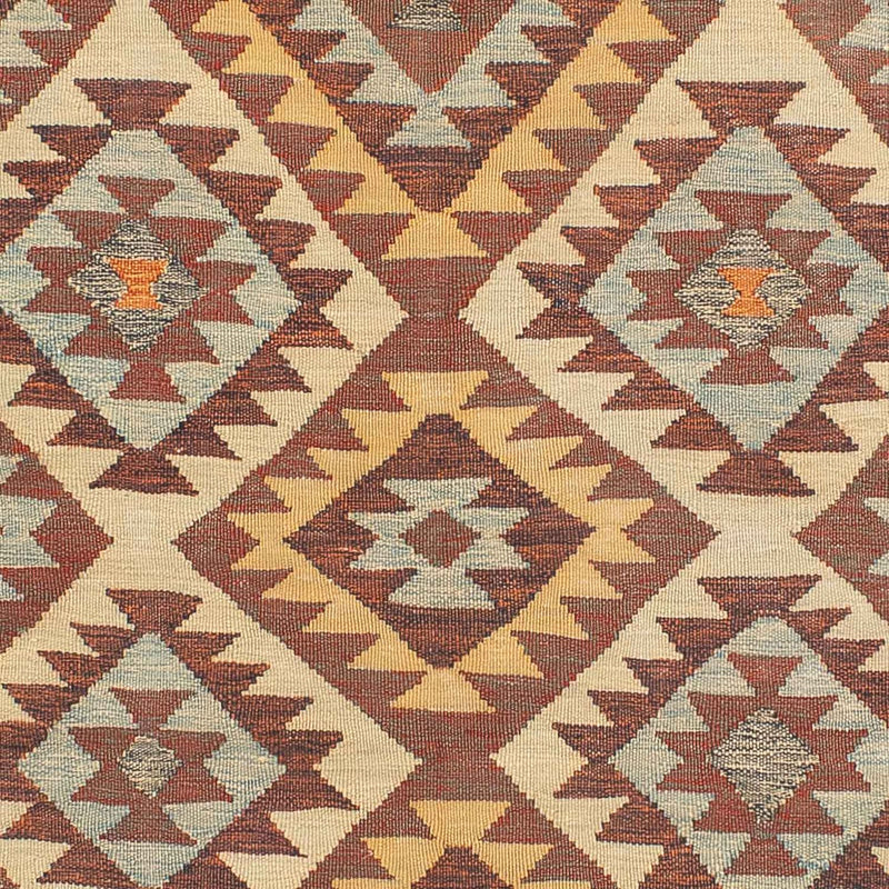 Kelim Carpet - orientalisk matta - 200 x 146 cm - flerfärgad