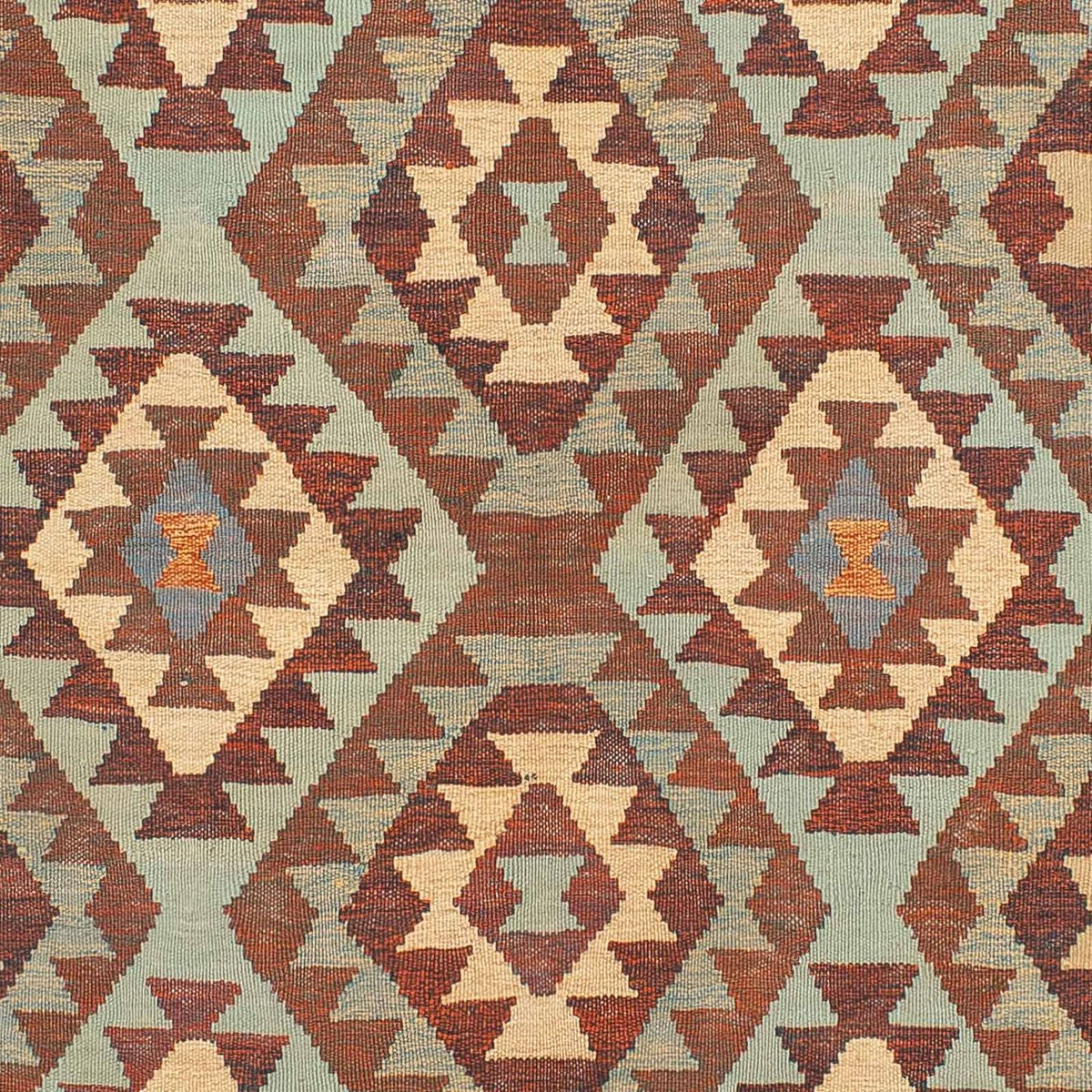 Kelim Carpet - orientalisk matta - 208 x 150 cm - flerfärgad