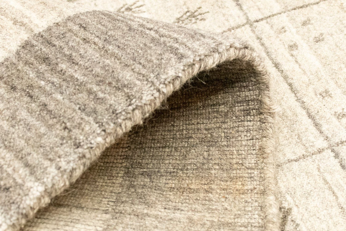 Vintage matta - 140 x 70 cm - silver