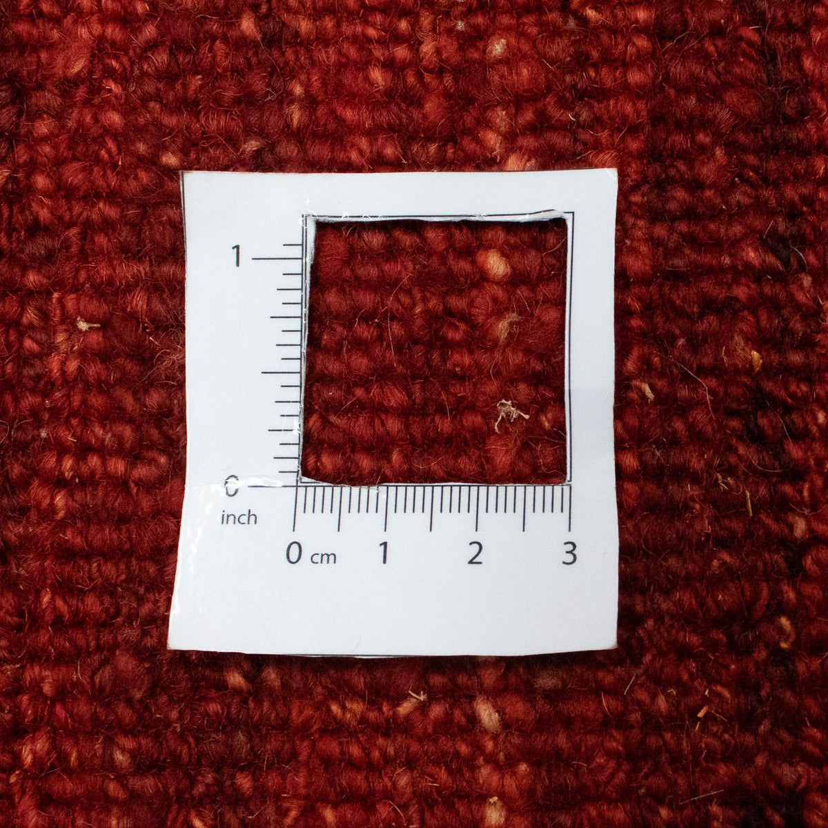 Gabbeh-matta - Indus - 180 x 120 cm - röd