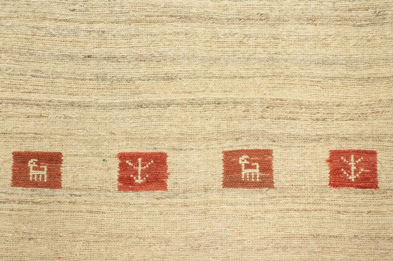 Gabbeh-matta - Indus - 180 x 120 cm - beige