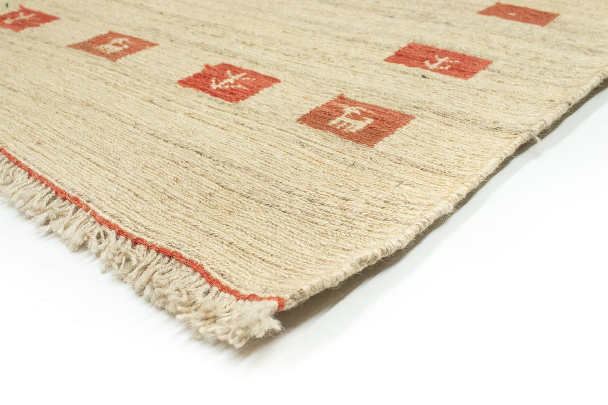 Gabbeh-matta - Indus - 180 x 120 cm - beige