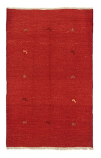 Gabbeh-matta - Indus - 180 x 120 cm - röd