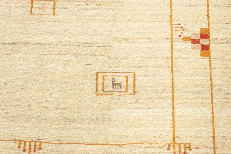 Gabbeh-matta - Indus - 240 x 170 cm - beige