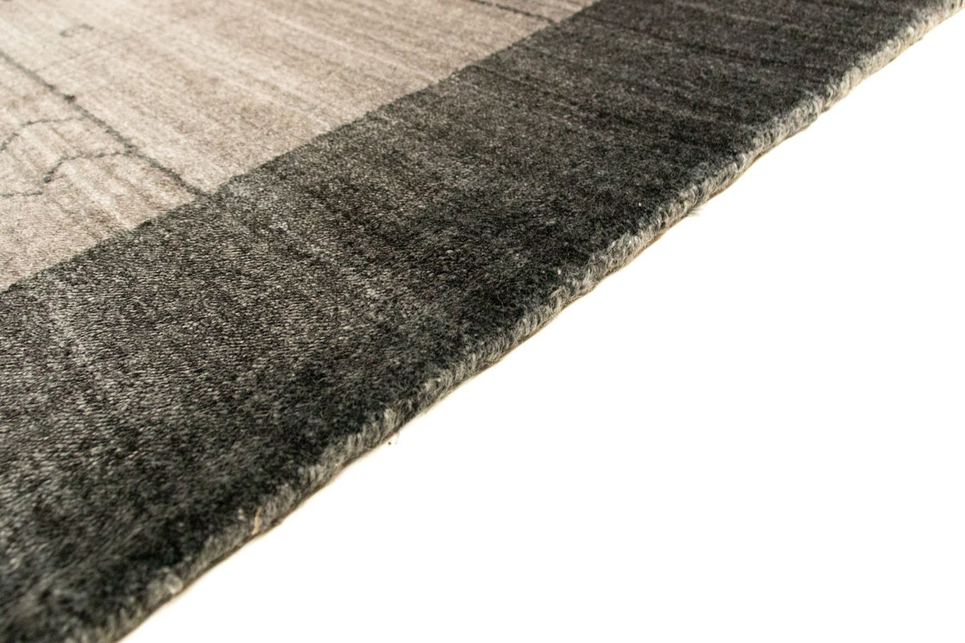 Vintage matta - 160 x 90 cm - grått
