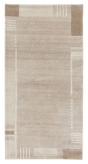 Nepal mattan - 140 x 70 cm - beige