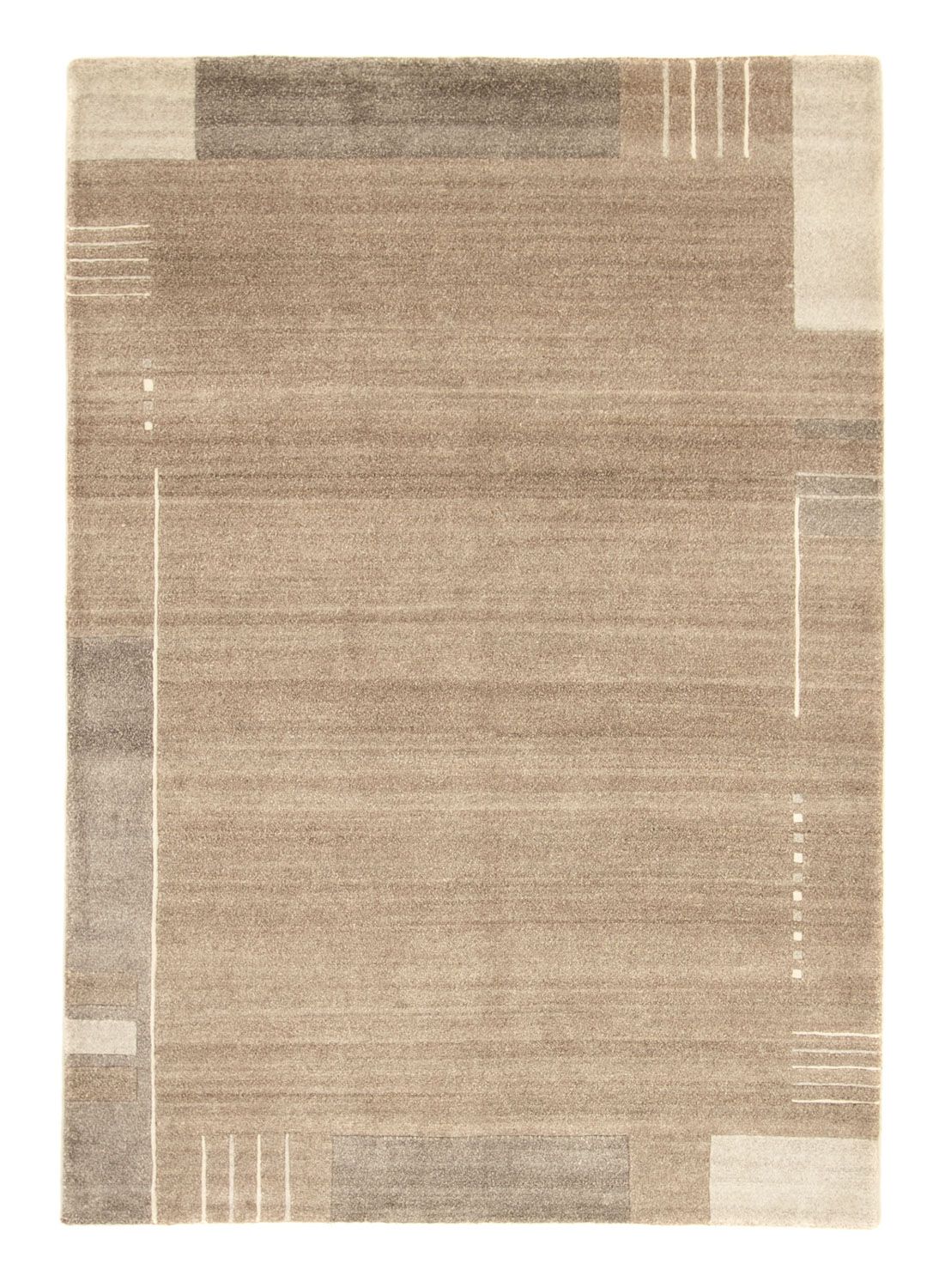 Nepal mattan - 200 x 140 cm - beige